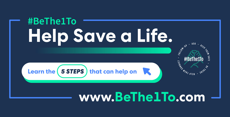 #BeThe1To Help Save a Life
